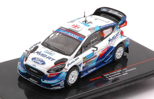Ford FIESTA WRC #44 GREENSMITH/EDMONDSON RALLY ESTONIA 2020 hvid/blå 1:43