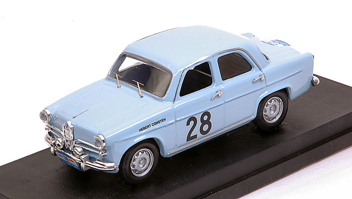 ALFA ROMEO GIULIETTA N.28 1st CLASS T.D.FRANCE 1958 HEBERT-CONSTEN 1:43