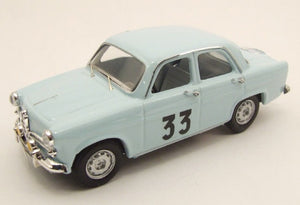 ALFA ROMEO GIULIETTA 1958 RALLY TOUR DE FRANCE N 33 LIGHT BLUE 1:43