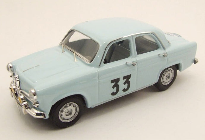 ALFA ROMEO GIULIETTA 1958 RALLY TOUR DE FRANCE N 33 LIGHT BLUE 1:43