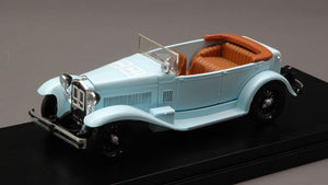 ALFA ROMEO 1750 T. N 99 MILLE MIGLIA 1930 FERRARI - BASSO LIGHT BLUE 1:43