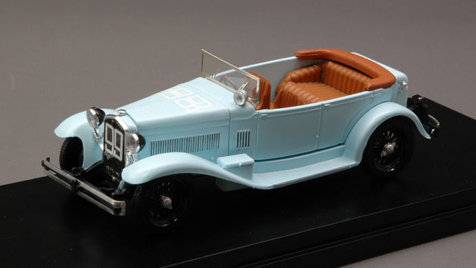 ALFA ROMEO 1750 T. N 99 MILLE MIGLIA 1930 FERRARI - BASSO LIGHT BLUE 1:43
