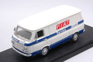 FIAT 238 VAN - ASSISTENZA FIAT 1971 WHITE BLUE 1:43