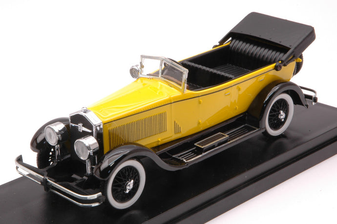 ISOTTA FRASCHINI 8A SPIDER 1924 YELLOW BLACK 1:43