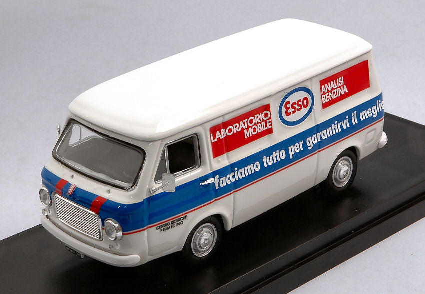 FIAT 238 VAN ESSO 1974 WHITE BLUE RED 1:43
