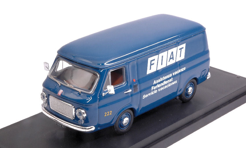 FIAT 238 VAN 1970 - ASSISTENZA VACANZE BLUE 1:43