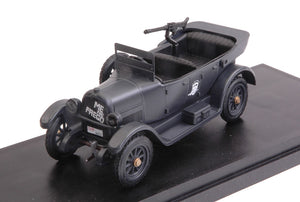 FIAT 501 OPEN REPUBBLICA DI SALO' - ME NE FREGO 1944 MATT BLACK 1:43