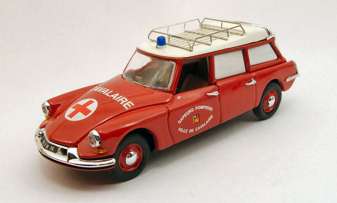 CITROEN ID 19 BREAK 1962 AMBUL.POMPIERI 1:43