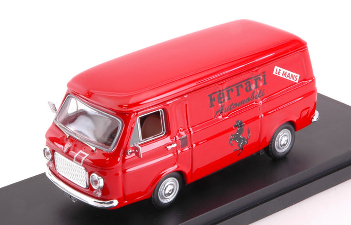 FIAT 238 VAN ASSISTENZA FERRARI AUTOMOBILI LE MANS 1977 RED 1:43