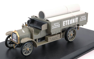 FIAT 18 BL TRUCK AUTOCARRO IMPRESA EDILE - ETERNIT 1916 GREEN 1:43
