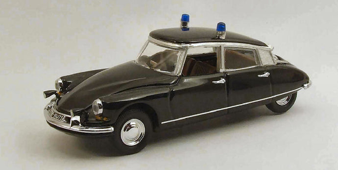 CITROEN ID19 PREFECTURE DE PARIS - POLICE - 1968 BLACK 1:43