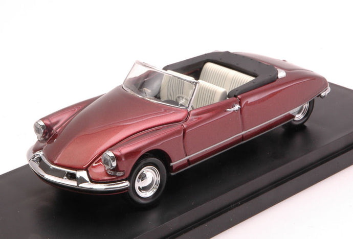 CITROEN DS19 CABRIOLET 1962 RED MET 1:43