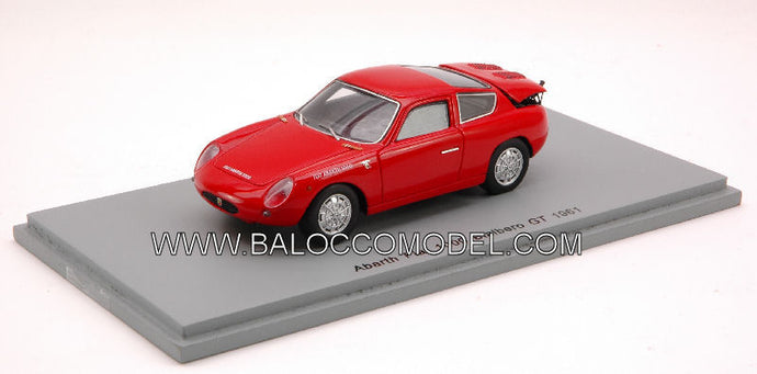 ABARTH 1000 BIALBERO GT  61 RED 1:43