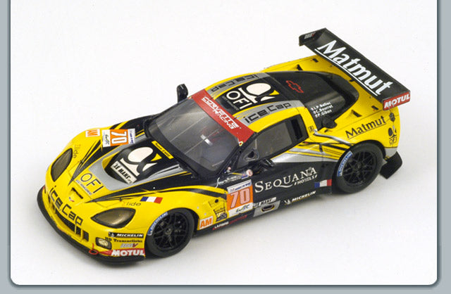 CORVETTE C6 ZR1 N.70 28th LM 2012 BELLOC-BOURRET-GIBON 1:43
