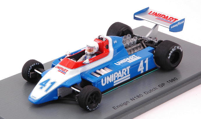 ENSIGN N180 GEOFF LEES 1980 N.41 DNF DUTCH GP 1:43