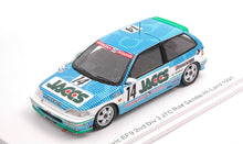 Indlæs billede til gallerivisning Honda CIVIC EF9 #14 NAKAYA/HATTORI 2nd DIV 3 JTC RD4 SENDAI HI-LAND 1991 lys blå/hvid 1:43