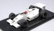 Indlæs billede til gallerivisning ARROWS A6 #29 MARC SURER FRENCH GP 1983 hvid 1:43