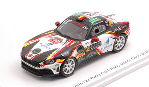 Abarth 124 RALLY RGT #39 CAPRASSE/HERMAN RALLY MONTE CARLO 2020 hvid/sort/rød 1:43