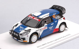 Citroen DS3 WRC #77 ARCTIC LAPLAND RALLY 2020 hvid/blå/rød 1:43