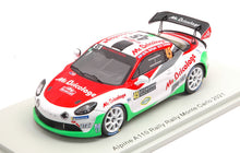 Indlæs billede til gallerivisning Alpine A110 RALLY RGT #45 BAFFOUN/DUNAND RALLY MONTE CARLO 2021 hvid/rød/grøn 1:43