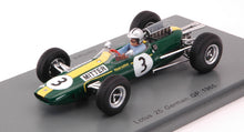 Indlæs billede til gallerivisning LOTUS 25 GERHARD MITTER 1965 N.3 GERMAN GP 1:43