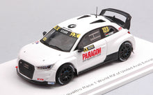 Indlæs billede til gallerivisning Audi SPORT S1 WRX QUATTRO #123 KRISZTIAN SZABO WINNER RACE 1 WORLD RX UNITED ARAD EMIRATES 2019 hvid/sort/rød 1:43