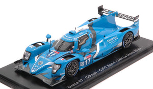 Oreca 07 GIBSON #17 KENNARD/PILLET/TILLEY 24H LE MANS 2020 blå 1:43