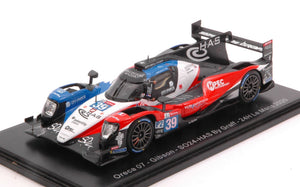 Oreca 07 GIBSON #39 ALLEN/CAPILLAIRE/MILESI 24H LE MANS 2020 rød/hvid/blå 1:43