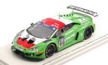 Indlæs billede til gallerivisning Lamborghini HURACAN GT3 EVO #66 LEWANDOWSKI/JANOSZ 2nd FIA MOTORSPORT GAMES GT CUP VALLELUNGA 2019 grøn/rød/hvid 1:43
