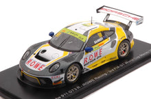 Indlæs billede til gallerivisning Porsche 911 GT3 R #98 EARL BAMBER 3rd FIA GT WORLD CUP MACAU 2019 hvid/grå/gul 1:43