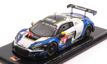 Indlæs billede til gallerivisning Audi R8 LMS GT3 #15 HENZEL/FREY/BOLLRATH/AUST 24H NURBURGRING 2020 hvid/blå/sort 1:43