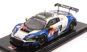 Audi R8 LMS GT3 #15 HENZEL/FREY/BOLLRATH/AUST 24H NURBURGRING 2020 hvid/blå/sort 1:43