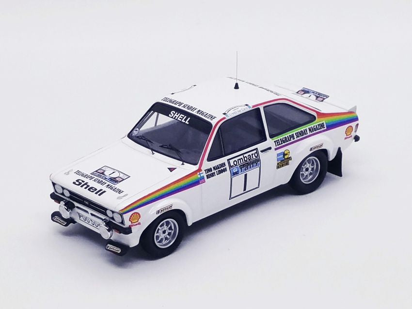 FORD ESCORT MK2 N.1 RAC RALLY 1976 MAKINEN-LIDDON 1:43