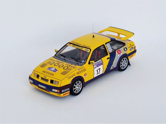FORD SIERRA RS COSWORTH N.17 17th RAC RALLY 1988 LOVELL-HARRYMAN 1:43