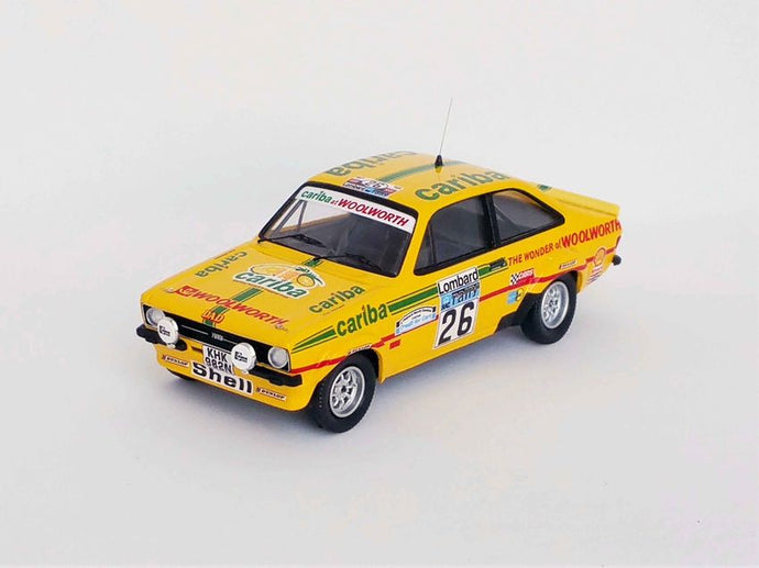 FORD ESCORT MK2 5th RAC RALLY 1977 DAWSON-MARRIOTT 1:43