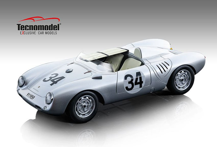 PORSCHE 550A N.34 LE MANS 1957 STOREZ/CRAWFORD 1:18