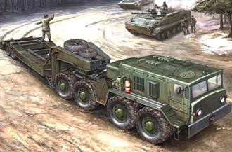 SEMITRAILER MAZ 537 G KIT 1:35
