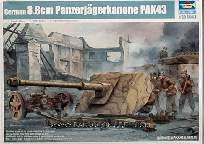 GERMAN 8.8 cm PANZERJAGERK.KIT 1:35