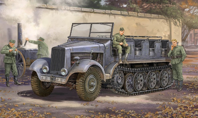CAMION CINGOLATO GERMAN SD.KFZ.6 HALBKETTENZ.PIONIER.KIT 1:35