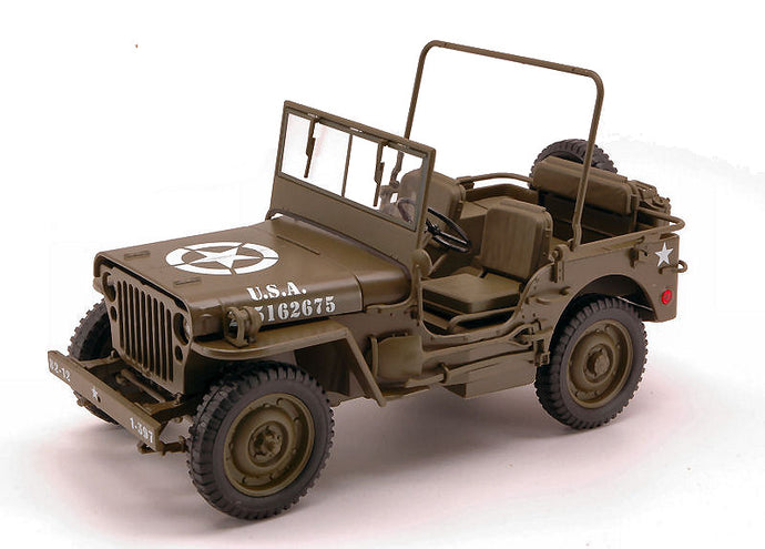 JEEP WILLYS 1/4 TON US ARMY TRUCK 1:18