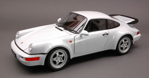 PORSCHE 964 TURBO 1991 WHITE 1:18