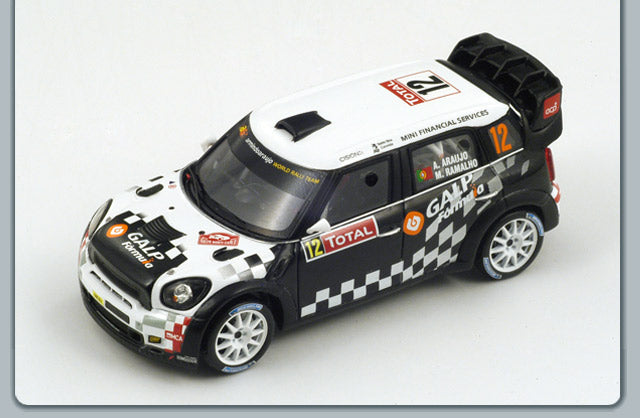 MINI JOHN COOPER WORKS N.12 10th MONTE CARLO 2012 ARAUJO-RAMALHO 1:43