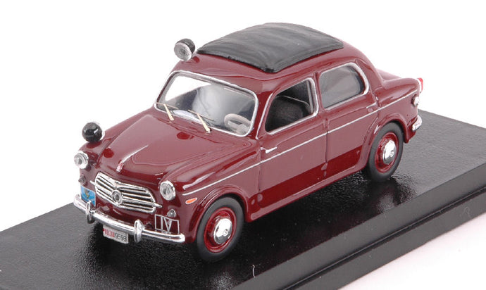 FIAT 1100 POLIZIA - POLICE 1957 BORDEAUX 1:43