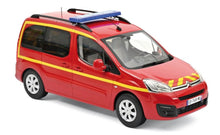 Indlæs billede til gallerivisning Citroen BERLINGO &#39;POMPIERS&#39; 2017 rød/gul 1:18