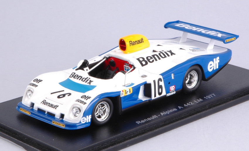 RENAULT ALPINE A 442 N.16 LM 1977 D.PIRONI-R.ARNOUX-G.FREQUELIN 1:43