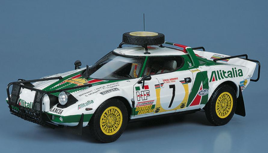 LANCIA STRATOS HF N.7 3rd SAFARI RALLY 1977 S.MUNARI-P.SODANO KIT 1:24