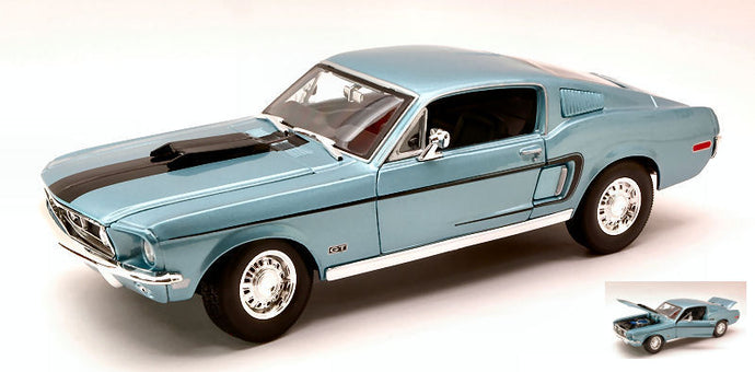 FORD USA MUSTANG GT COUPE COBRA JET 2-DOOR 1968 1:18