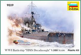 HMS BATTLESHIP DREADNOUGHT 1906 / 1:350