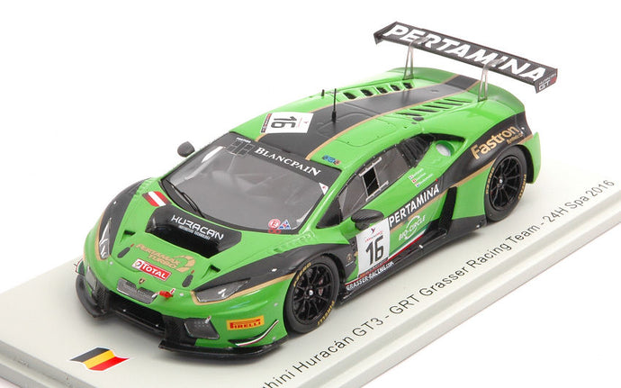 LAMBORGHINI HURACAN GT3 N.16 24 H SPA 2016 BORTOLOTTI-BLEEKEMOLEN-INEICH