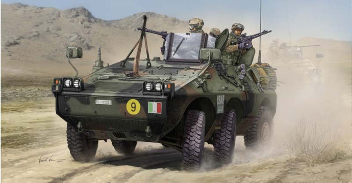 ITALIAN PUMA 6x6 WHEELED AFV KIT 1:35